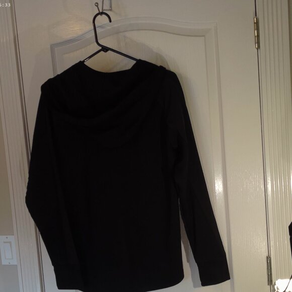 Avia NWT Hooded sweatjacket, black, Size L - Picture 3 of 8